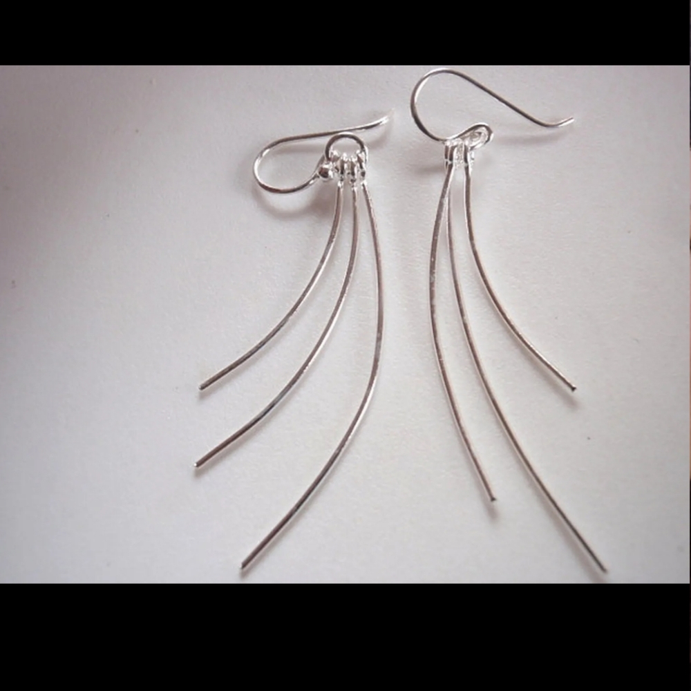.925 Sterling Silver Lightweight Earrings
